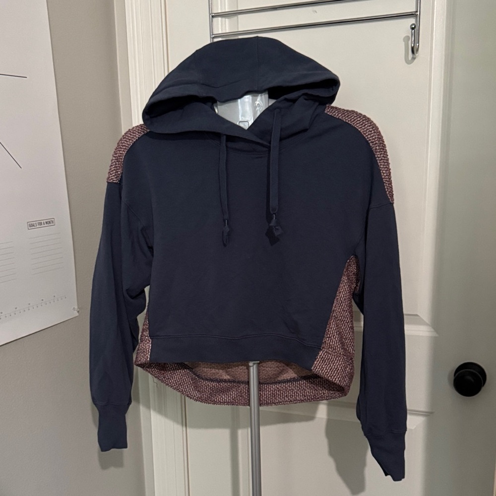 Anthropologie Saturday Sunday Blue super soft Hoodie